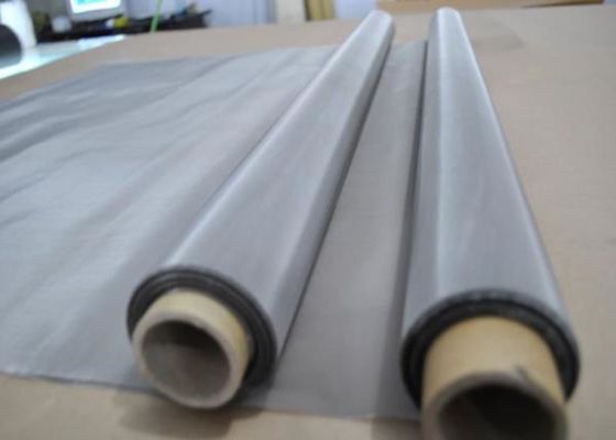 0.053mm 0.018mm Twill Stainless Steel Wire Mesh For Screen Printing