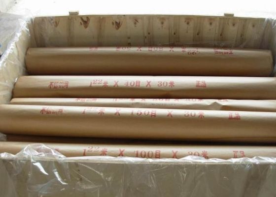 SS 316L 1.2m Steel Filter Mesh  Plain Twill Dutch Weave Primary Color