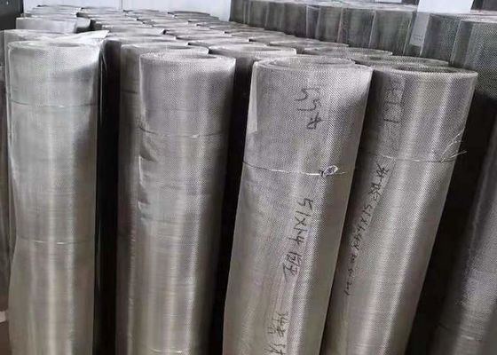 Square Hole Woven Wire 0.5mm 1mm Diamond Steel Mesh