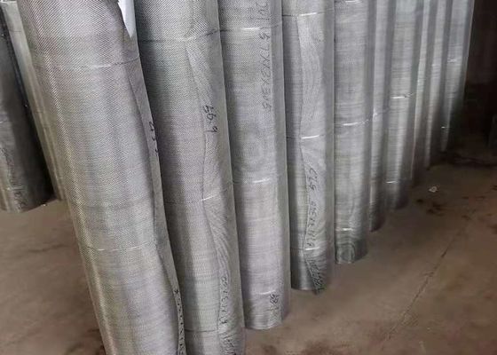 Square Hole Woven Wire 0.5mm 1mm Diamond Steel Mesh