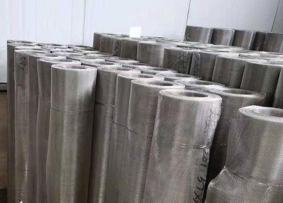 Dense Weave Screen 0.025mm 23.37mm Stainless Steel Screen Mesh Printing Industry