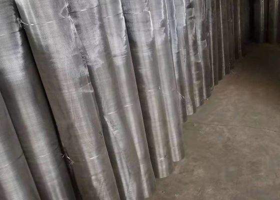600 Mesh SS Wire Cloth 0.023mm Stainless Steel Wire Cloth Screen Printing Industry