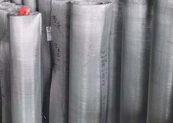 High Tension Plain Weave 200 Stainless Steel Screen Mesh 0.058mm