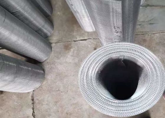 316 Stainless Steel Screen 2mm Twill Weave Mesh 0.018mm