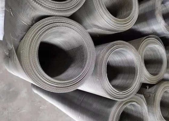 Primary Colour Width 1M Woven SS 201 Stainless Steel Woven Wire Mesh