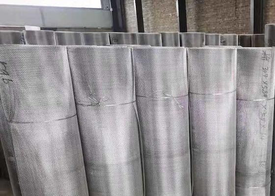 304L SS Screen Stainless Steel Woven Mesh 1.2m Acid resistant