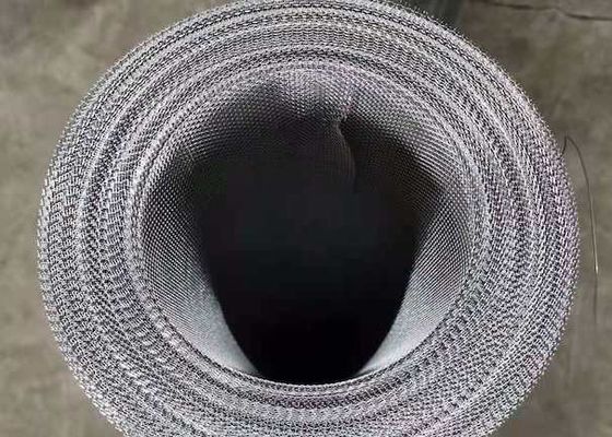 SS 316 50m Dutch Weave Mesh Filter Cloth Alkali Resistant Square Hole
