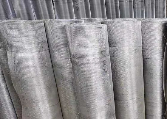 Length 50m/ Roll 304 Stainless Steel Screen Mesh 1.2m Micron