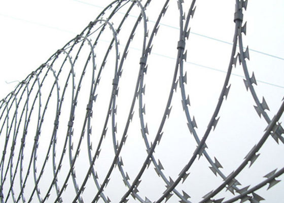 Stainless Steel Razor Barbed Wire Straight Razor Blade Barbed Wire Grass Green