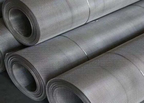 Natural Colour SS 1M 1.2M Woven Stainless Steel Gauze Mesh