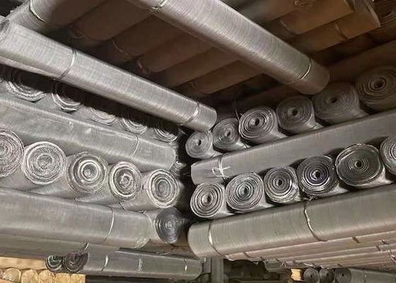304L SS Screen Stainless Steel Woven Mesh 1.2m Acid resistant