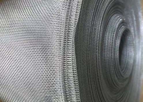 Plain Weave 500 Mesh Screen 0.025mm Heat Resistance