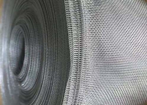 304 Width 1m Stainless Steel Woven Wire Mesh Roll Screen