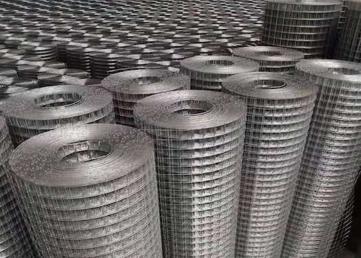 1" X 1/2" Stainless Steel 316 Welded Wire Mesh Construction Mesh Fence
