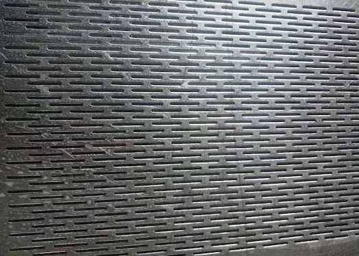 Galvanized Round Hole Perforated Sheet 0.5mm 200mm Perforated Grill Sheet