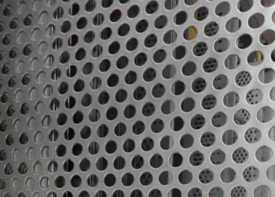 0.2mm 1mm Perforated Metal Mesh 20m Perforated Metal Screen Wall 1.5mm 10mm
