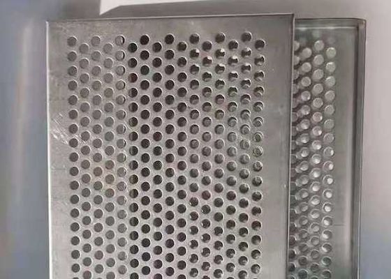 0.2mm 1mm Perforated Metal Mesh 20m Perforated Metal Screen Wall 1.5mm 10mm