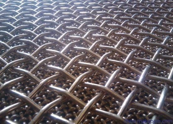 Mesh 1 24 Copper Wire Mesh Crimped Wire Mesh Heat Resisting