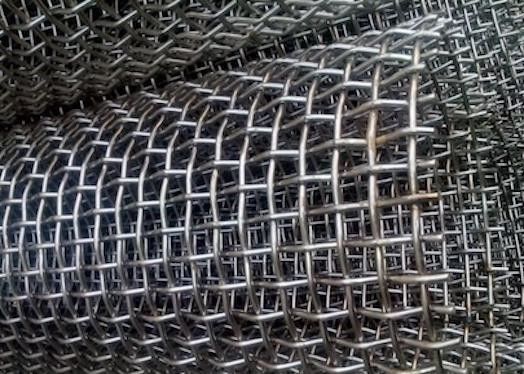 Brass Wire Mesh 0.5mm 4.8mm Crimped Wire Mesh Mining Petroleum