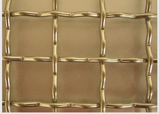 Stainless Steel 316L Crimped Woven Wire Mesh Wear Resistance