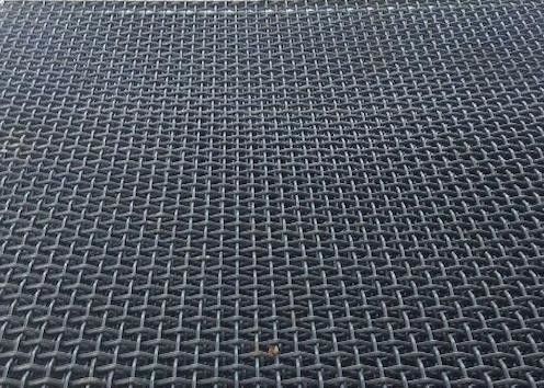 Unidirectional Bending Stainless Steel Grill Mesh 304 Heat Resisting Crimp Wire Mesh
