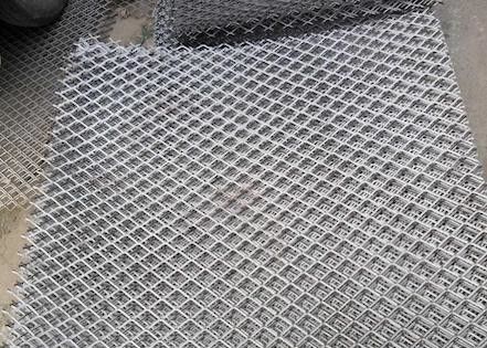 316L SUS Plate 0.2m Diamond Wire Mesh 2m Mesh Expanded Metal High Temperature Resistance