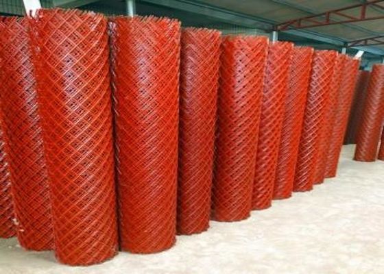 Walkways Low Carbon Expanded Plate Mesh PVC Coated Iron Wire Mesh
