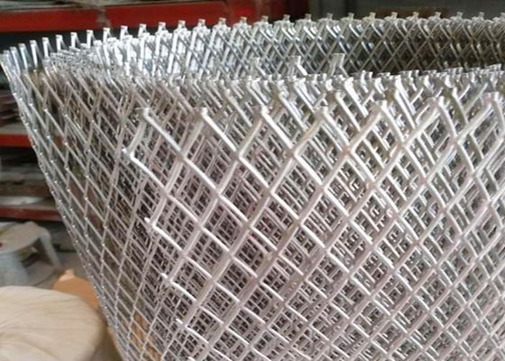 Strong 302 Expanded Metal Mesh Stainless Steel Expanded Metal Panels 100mm