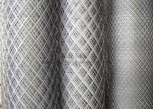 LWM 4.5mm 200mm Hot Dip Galvanizing Iron Plate Expanded Metal Mesh