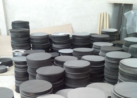 Alkali Resistance Hemming 304 Stainless Steel Filter Mesh 5mm 600mm Annular