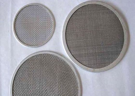 Single Layer 304L Stainless Steel Filter Screen 600mm Water Filter Screen Mesh Corrosion Resistance
