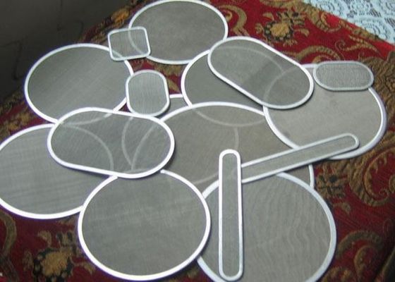 Single Layer 304L Stainless Steel Filter Screen 600mm Water Filter Screen Mesh Corrosion Resistance