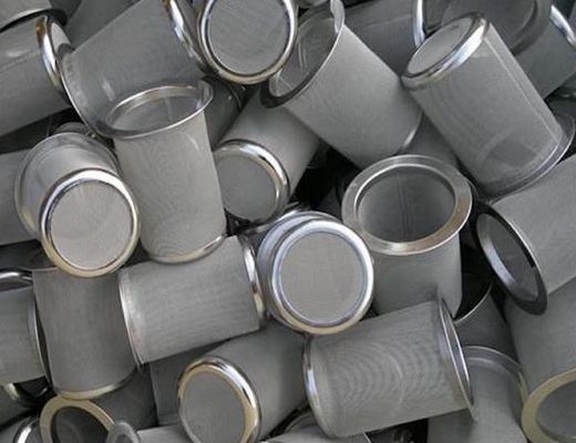 5mm 600mm Iron Wire Mesh Filter Bare Wire Mesh Metal Edge Filter