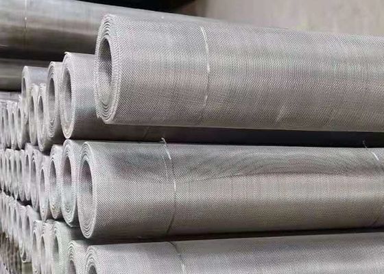 SUS304L Stainless Steel 325 23.37mm 0.025mm Fine Mesh Metal Screen