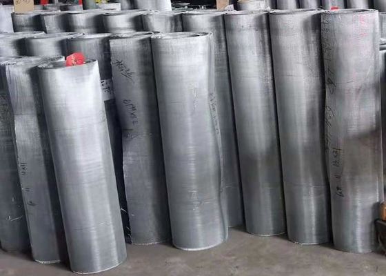 600 Mesh SS Wire Cloth 0.023mm Stainless Steel Wire Cloth Screen Printing Industry