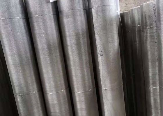Length 50m/ Roll 304 Stainless Steel Screen Mesh 1.2m Micron