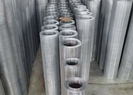 Stainless Steel SS 304 Plain Dutch Weave Fine Woven Wire Mesh