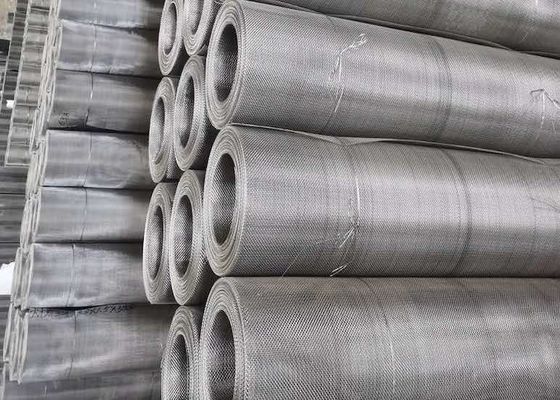 SS201 Width 1.2m Woven Filter Cloth Stainless Steel Woven Wire Mesh
