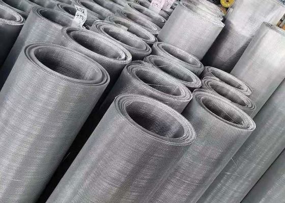 SS 316L 1.2m Steel Filter Mesh  Plain Twill Dutch Weave Primary Color