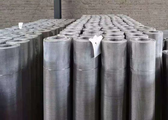 Twill Weave Wire 0.025mm 2mm 304 Stainless Steel Mesh Screen