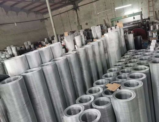 304L SS Screen Stainless Steel Woven Mesh 1.2m Acid resistant