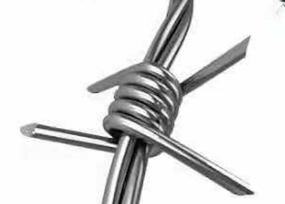 Ink Green Anti Theft Razor Sharp Wire Economical Barbed Wire Coil Fencing