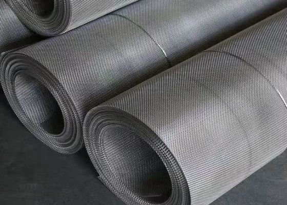 304 Width 1m Stainless Steel Woven Wire Mesh Roll Screen