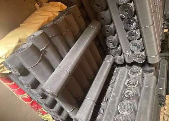 SS316 1/400 Plain Weave Wire Stainless Steel Woven Mesh