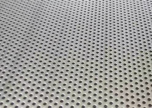 Stainless Steel 304 Perforated Metal Mesh 1mm Perforated Steel Screen Noise Reduction