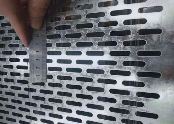 5m 20m Perforated Metal Mesh SUS304 Perforated Steel Mesh Sheets Uniform Mesh