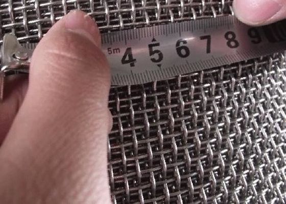 1-24 Mesh Crimp Wire Mesh Bi Directional Wave Separation Bending Wire Mesh Sus 304L