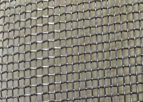 Iron Wire Mesh Bi Directional Wave Separation Bending Galvanized Crimped Wire Mesh