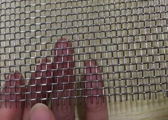 Iron Wire Mesh Bi Directional Wave Separation Bending Galvanized Crimped Wire Mesh