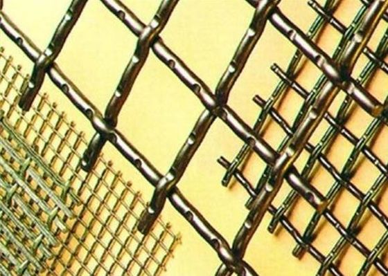Galvanizing Black Steel Wire Crimp Iron Wire Mesh Bi Directional Bending